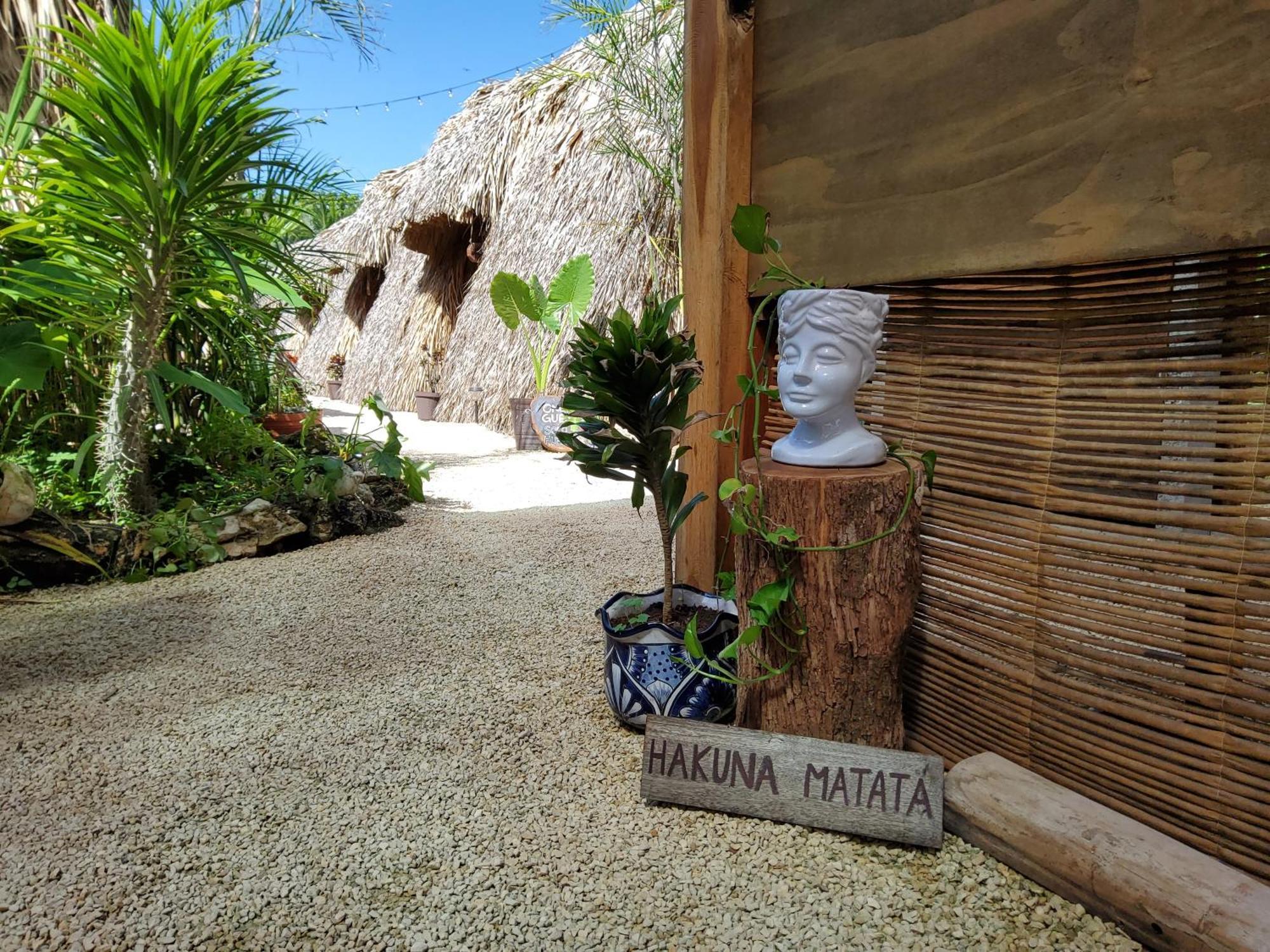 Hakuna Matata Glamping Bacalar Exteriör bild